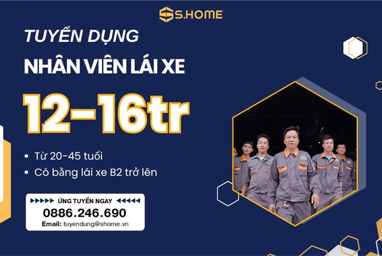 TUYỂN DỤNG NHÂN VIÊN LÁI XE